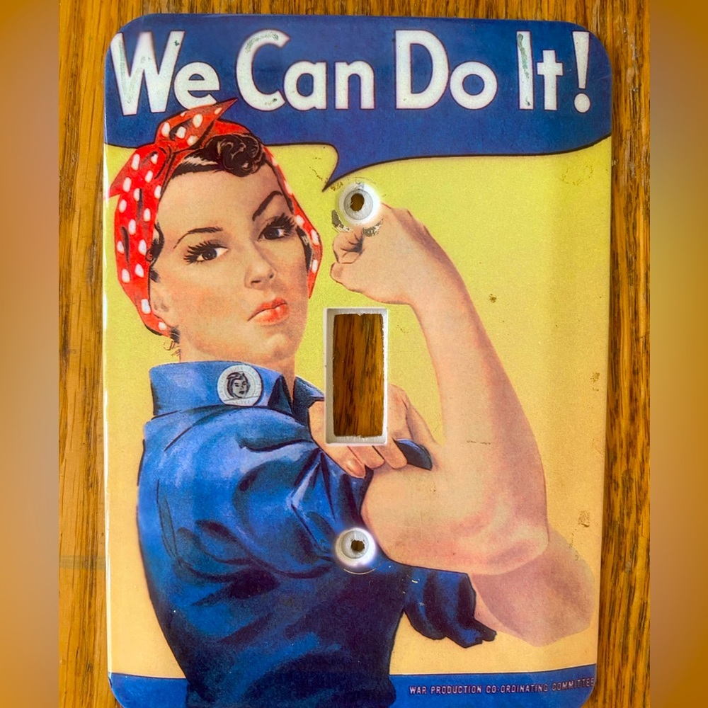 Rosie the Riveter outlet cover